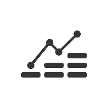Financial Analysis Icon Illustrazione stock