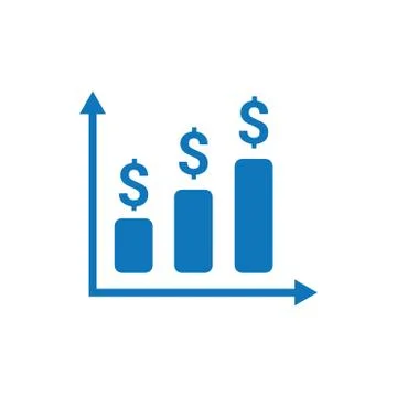 Financial Analysis Icon Stock Illustration