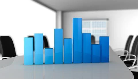 Financial analysis Illustrazione stock
