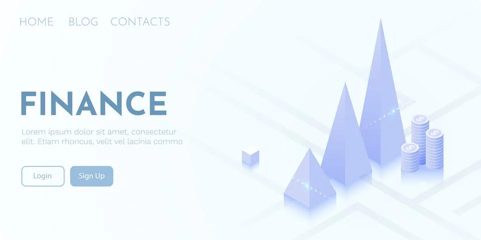 Financial analytics concept. Candlestick chart trading. Business application Illustrazione stock