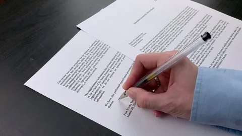 Financial audit Stock Footage 120012467