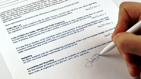 Financial audit Stock Footage 120384888