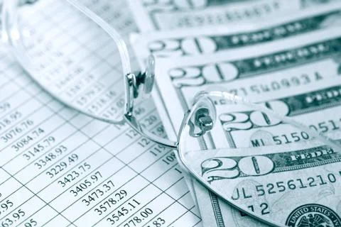 Financial Background Stock Photos