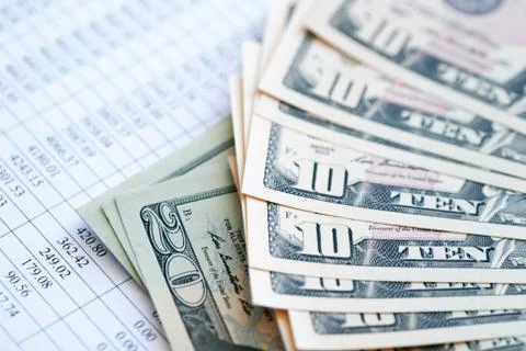 Financial Background Stock Photos