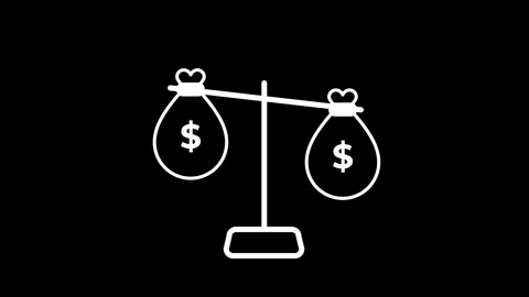 Financial Balance Stock Footage 334343034