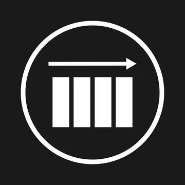 Financial blocks. Stability flat infographics. Vector illustration. Isolate.. イラスト素材