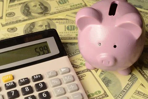 Financial Calculations Theme Stock Photos