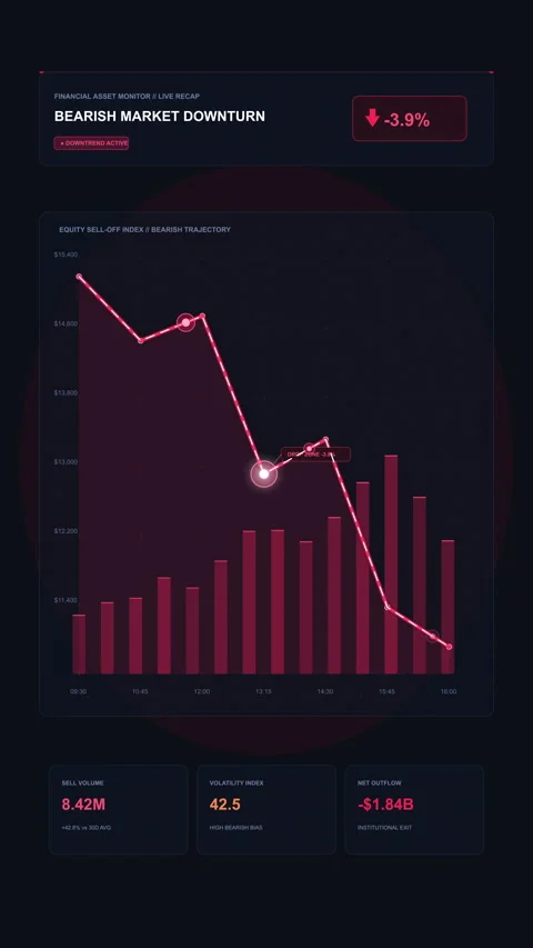 Financial chart graph dashboard analytics data loop motion graphic Stock Footage 346867301
