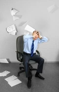 Financial collapse. Fotos de archivo