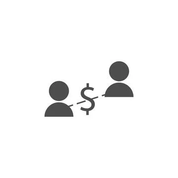 Financial communication of people icon. Elements of web icon. Premium quality Stock Illustration