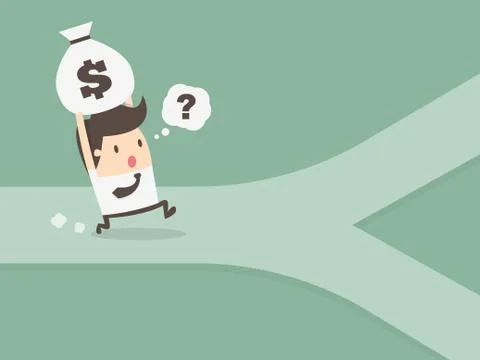 Financial concept Stock Illustration