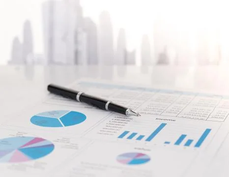 Financial concept Stock Photos