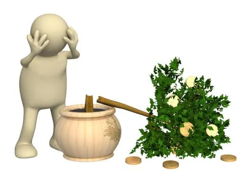 Financial crisis Stock Illustration