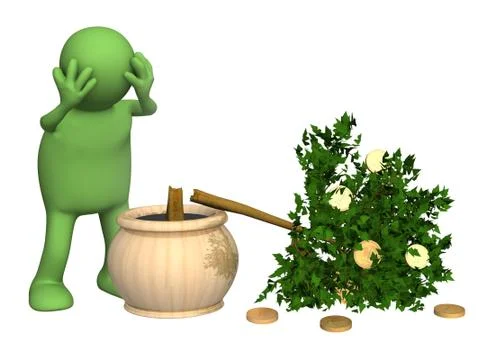 Financial crisis Stock Illustration