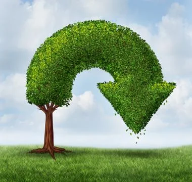 Financial crisis Stock Illustration