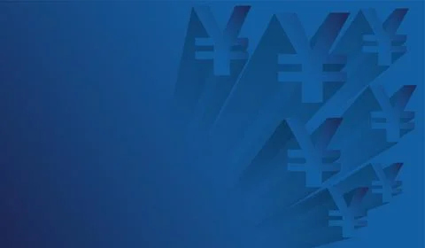 Financial Currency background templates on gradient blue, used in stock mar.. Stock Illustration
