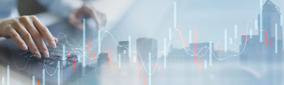 Financial Data Analysis with Advanced Digital Tools and Market Insights. Stock Photos