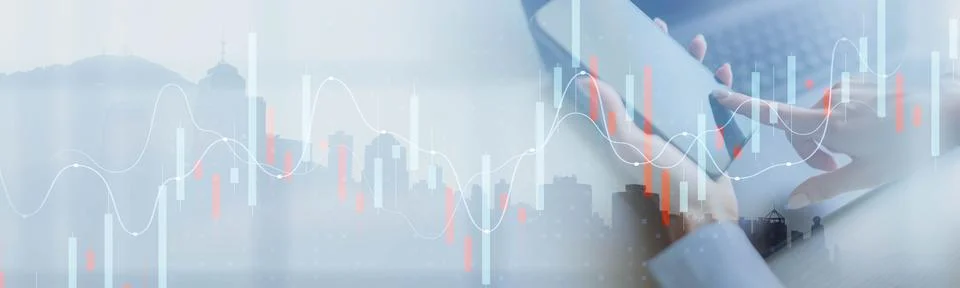 Financial Data Analysis with Advanced Digital Tools and Market Insights. Stock Photos