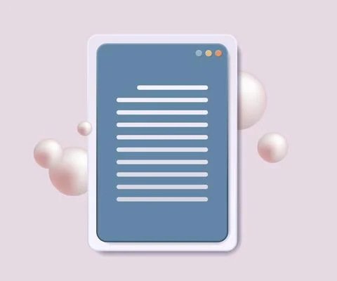 Financial data analyzing mobile app online data statistics remote business Stock Illustration