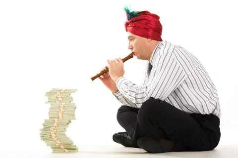 Financial decrease Stock Photos