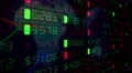 Financial diagrams tickers numbers business data money stock market trade 4k 4k or 4k+ Resolution