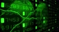 Financial diagrams tickers numbers business data money stock market trade 4k 4k or 4k+ Resolution