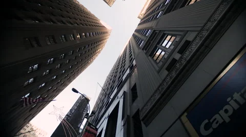 Financial District Buildings Stock Footage 56878010