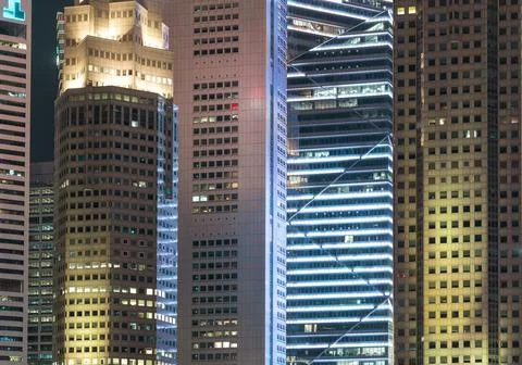 Financial district Stock Photos
