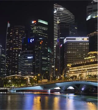 Financial district Stock Photos