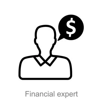 Financial expert Stock Illustration