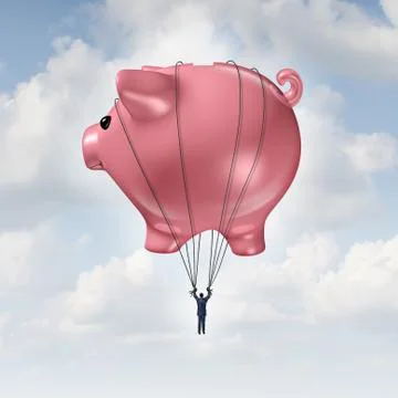 Financial Freedom 库存插图