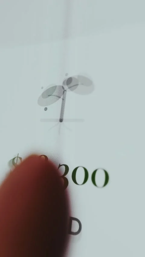 Financial goal tracker showing total savings of 18.300 USD Stock-Footage 335897998