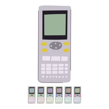 Financial graphing calculator vector cartoon graphic Stock Illustration