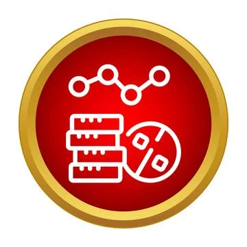 Financial growth chart with stacking coins and percentage Stockillustratie