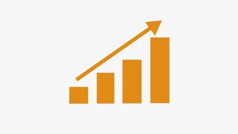 Financial Growth Graph Animation Showing Increasing Revenue and Profit Perf.. 库存影片 337008950