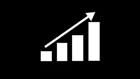 Financial Growth Graph Animation Showing Increasing Revenue and Profit Perf.. Stock Footage 337012489