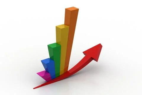 Financial growth Free Stock Illustration