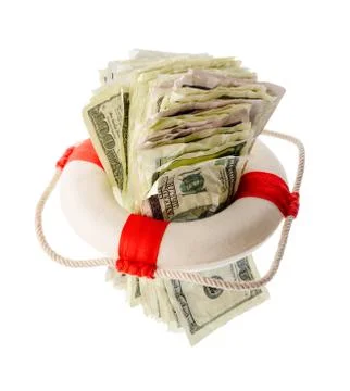 Financial help concept Stock Photos