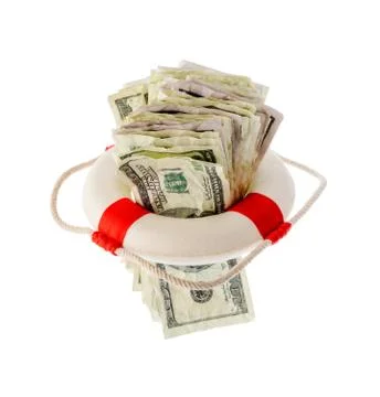 Financial help concept Stock Photos