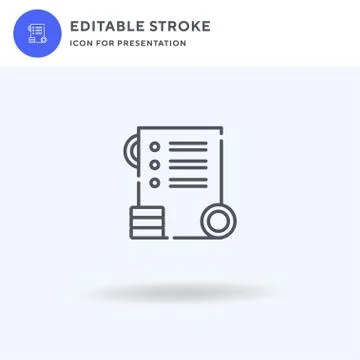 Financial icon vector, filled flat sign, solid pictogram isolated on white, logo 库存插图