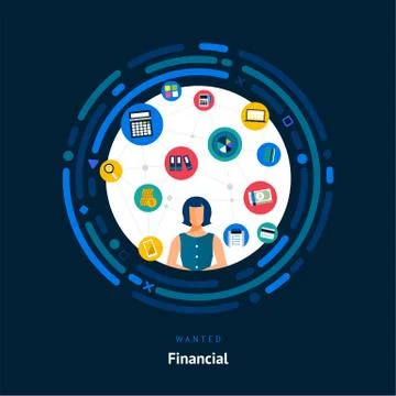 Financial Stock Illustration