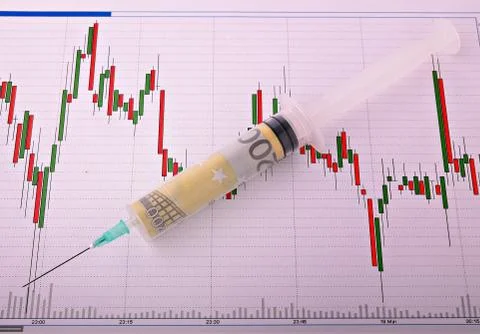 Financial injection Stock Photos