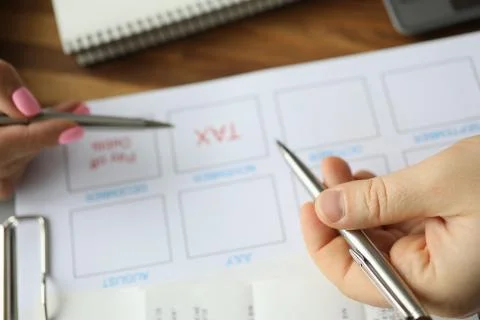 Financial issues problems solving Stockfoto's