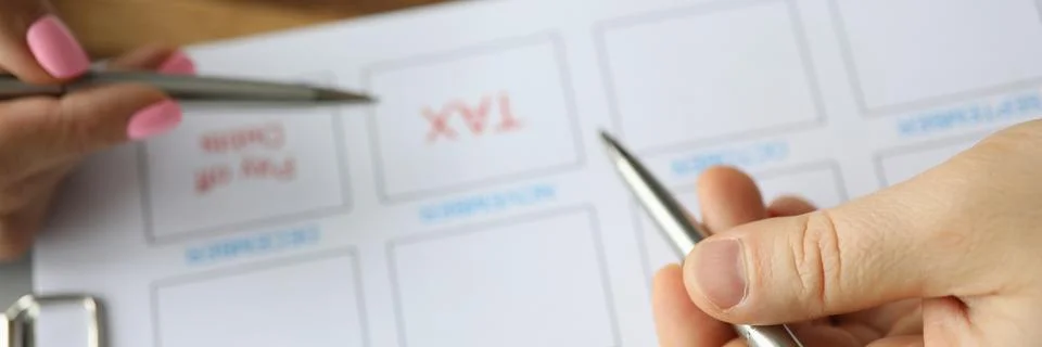 Financial issues problems solving Stock Photos