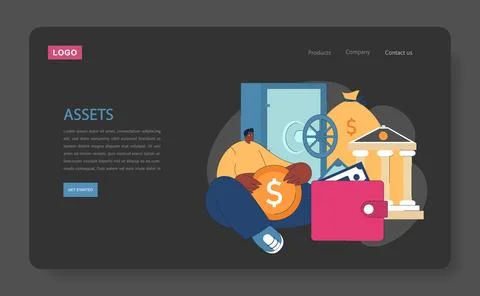 Financial Literacy Ilustración de archivo