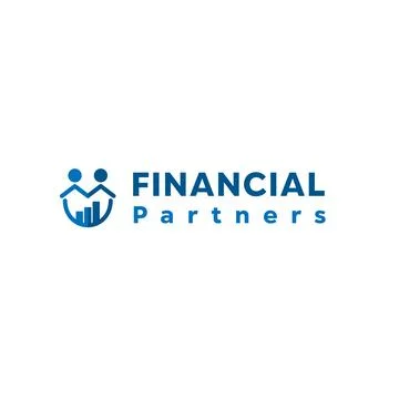 Financial Logo design Stock Illustration
