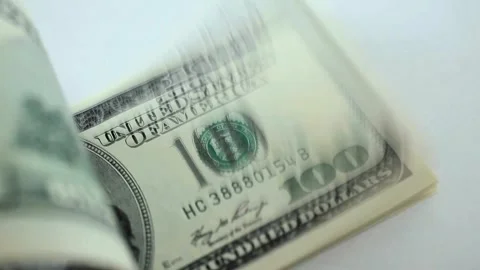 Financial Management at Work Counting Money Amid Office Productivity Stock Footage 306391403