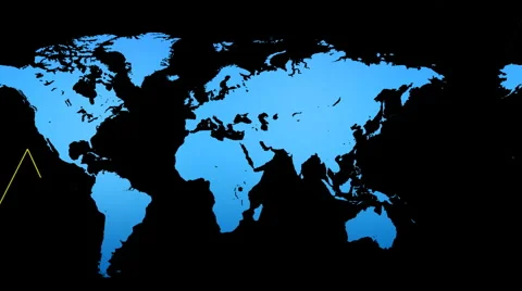 Financial Market Chart Video stock 1092269