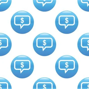 Financial message sign pattern Stock Illustration