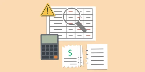 Financial Mistake Analysis Animation 스톡 동영상 341990934
